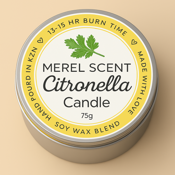 Citronella candle 75g