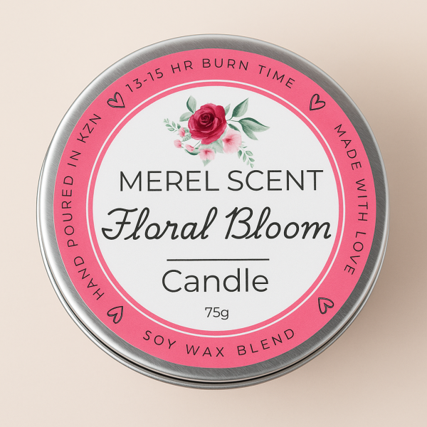 Floral Bloom Candle 75g