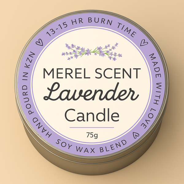 Lavender candle 75g