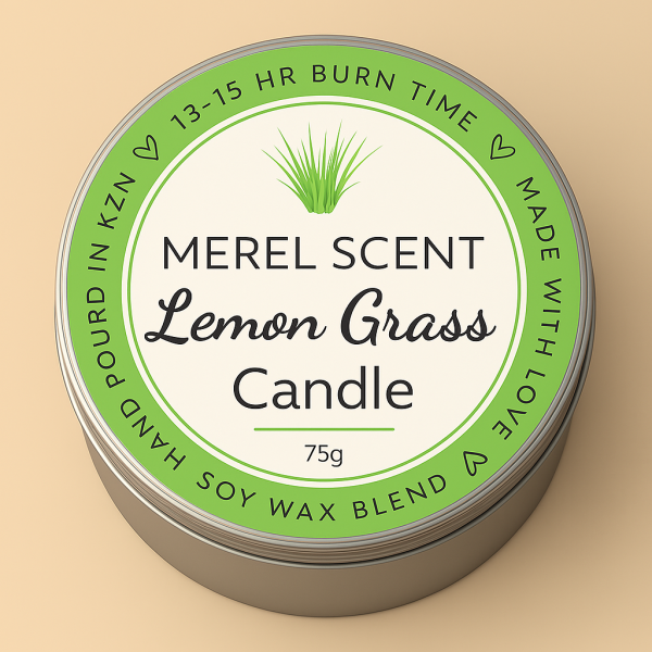 Lemon Grass Candle 75g