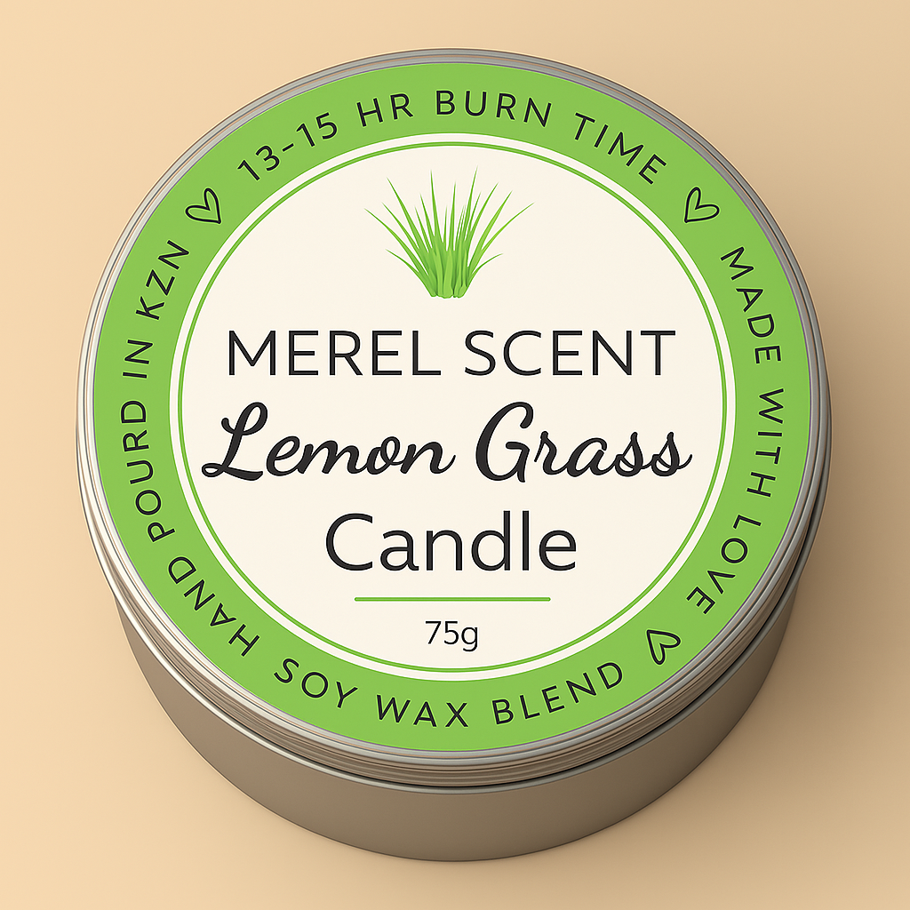 Lemon Grass Candle 75g