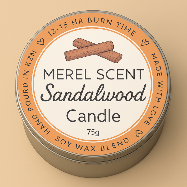 Smooth and grounding, our Sandalwood Candle brings a warm, woody scent to your space.